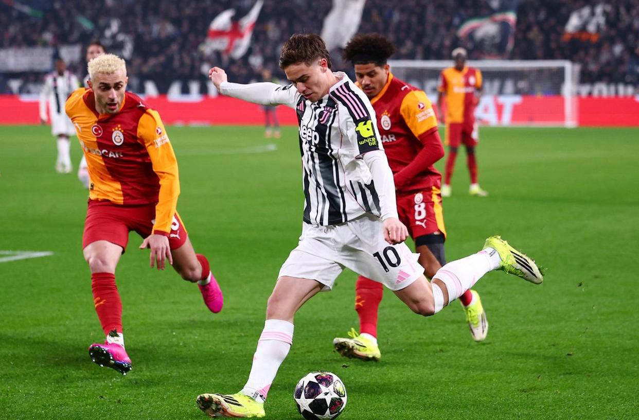 尤文图斯主场3-2险胜加拉塔萨雷，洛卡特利荣膺最佳球员